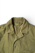 画像をギャラリービューアに読み込む, 23'S COTTON TWILL COVERALL JACKET / KHAKI [SIZE: 44 USED]
