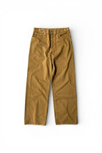 画像をギャラリービューアに読み込む, WIDE DENIM PANTS / BROWN [SIZE: 31 USED]
