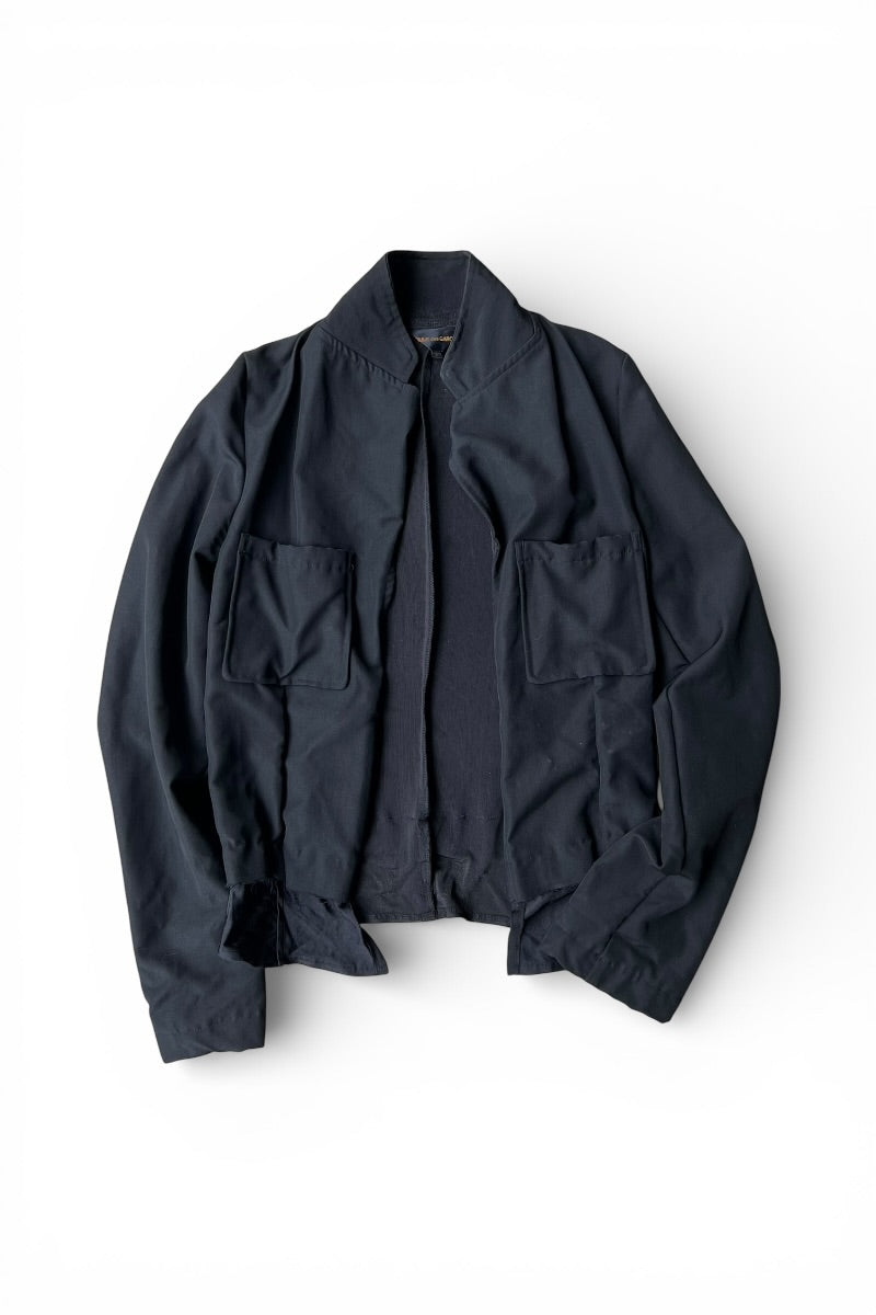 MADE IN JAPAN 99'S FELTED WOOL JACKET / BLACK [SIZE: S USED]