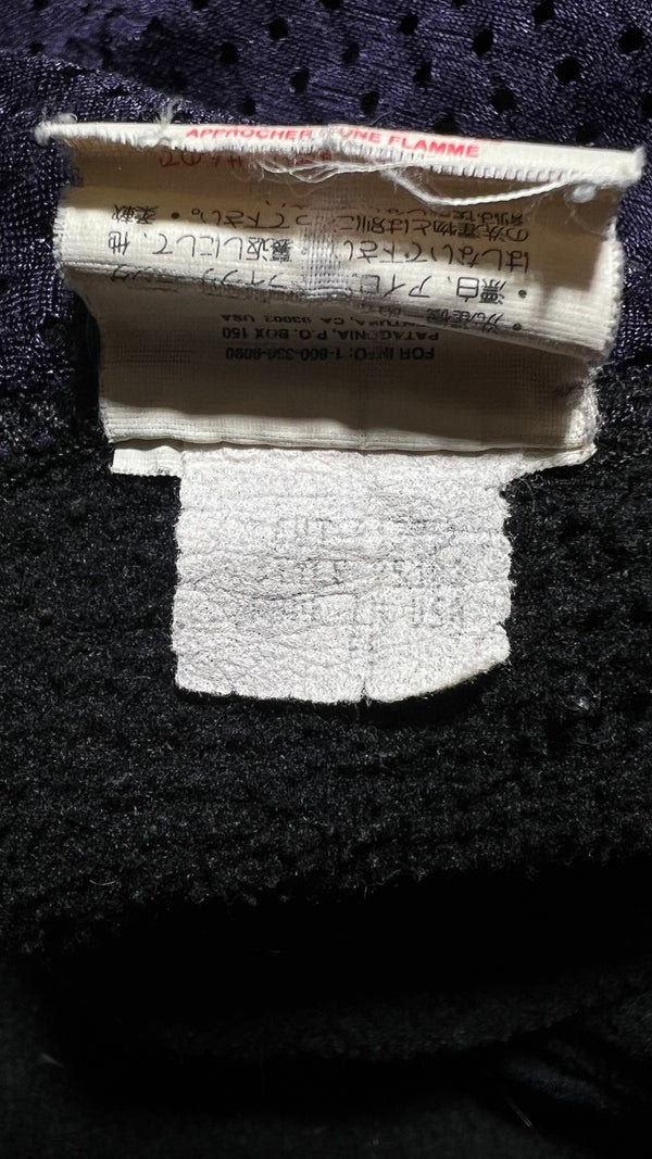 MADE IN USA 90'S FLEECE VEST / BLACK [SIZE: M USED]