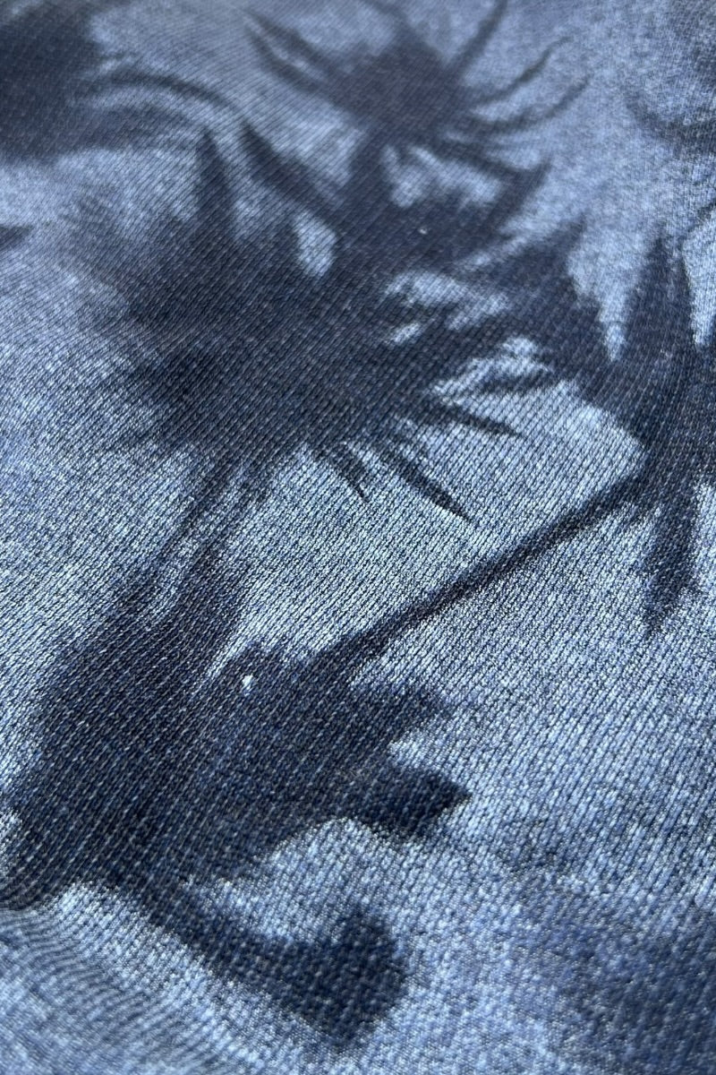 MADE IN PORTUGAL 18SS FLOWER PRINT SWEATSHIRT / WHITE [SIZE: S USED]