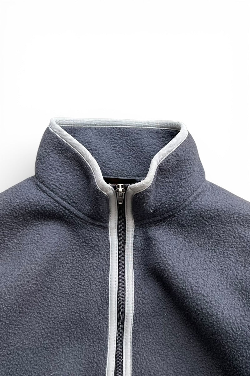 00'S SYNCHILLA MARSUPIAL HALF-ZIP FLEECE JACKET / GRAY [SIZE: S USED]