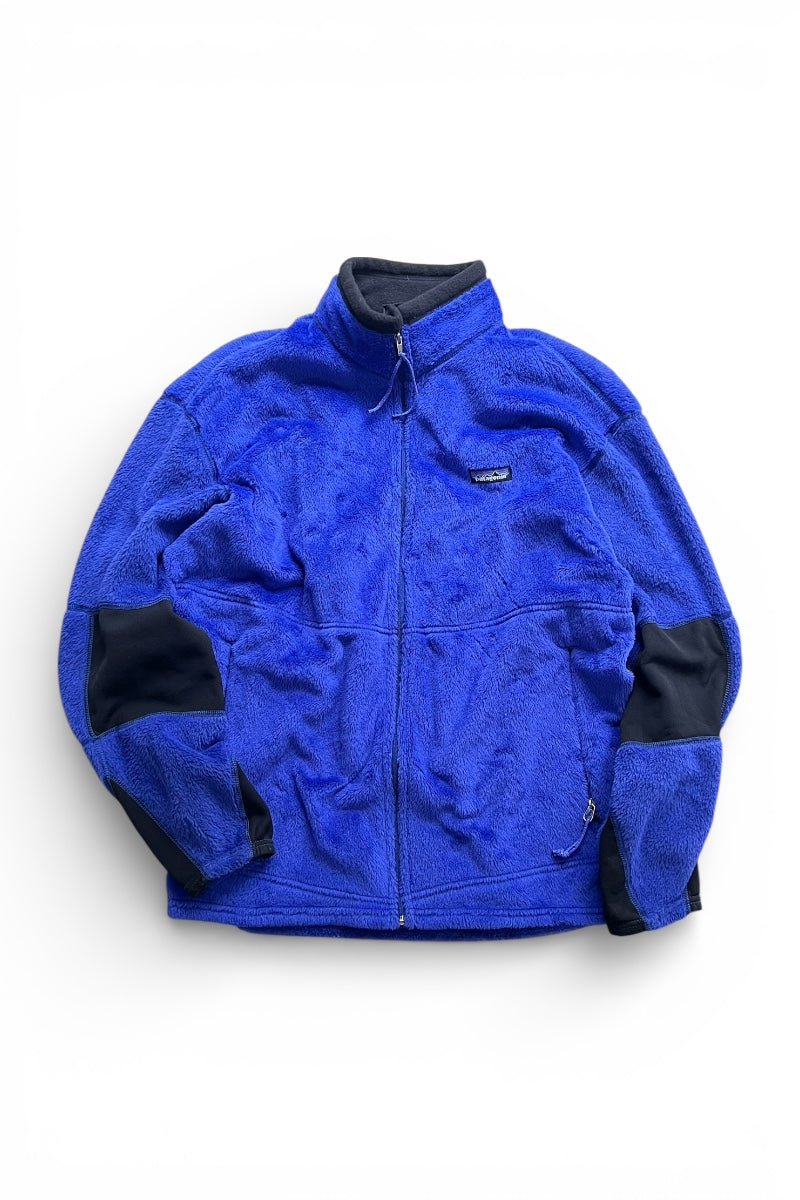 MADE IN USA 00'S R2 FLEECE JACKET / BLUE [SIZE: XL USED]