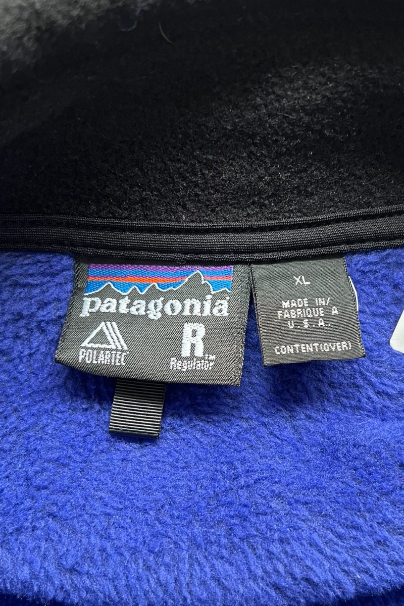 MADE IN USA 00'S R2 FLEECE JACKET / BLUE [SIZE: XL USED]