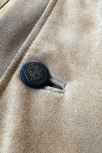 画像をギャラリービューアに読み込む, 98'S OPEN COLLAR NUBACK LEATHER COVERALL / BEIGE [SIZE: M USED]

