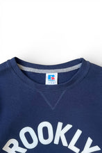 画像をギャラリービューアに読み込む, BROOKLYN MUSEUM SWEATSHIRT / NAVY [SIZE: M USED]
