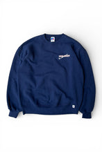 画像をギャラリービューアに読み込む, MADE IN USA 90'S FIELD HOCKEY LOGO SWEATSHIRT / NAVY [SIZE: L USED]
