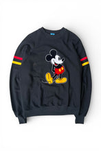 画像をギャラリービューアに読み込む, MADE IN USA 90'S MICKEY SWEATSHIRT / BLACK [SIZE: XL USED]
