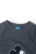 画像をギャラリービューアに読み込む, MADE IN USA 90'S MICKEY SWEATSHIRT / BLACK [SIZE: XL USED]
