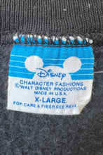 画像をギャラリービューアに読み込む, MADE IN USA 90'S MICKEY SWEATSHIRT / BLACK [SIZE: XL USED]
