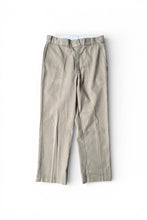 画像をギャラリービューアに読み込む, MADE IN USA 80'S WORK PANTS / BEIGE [SIZE: 34 USED]
