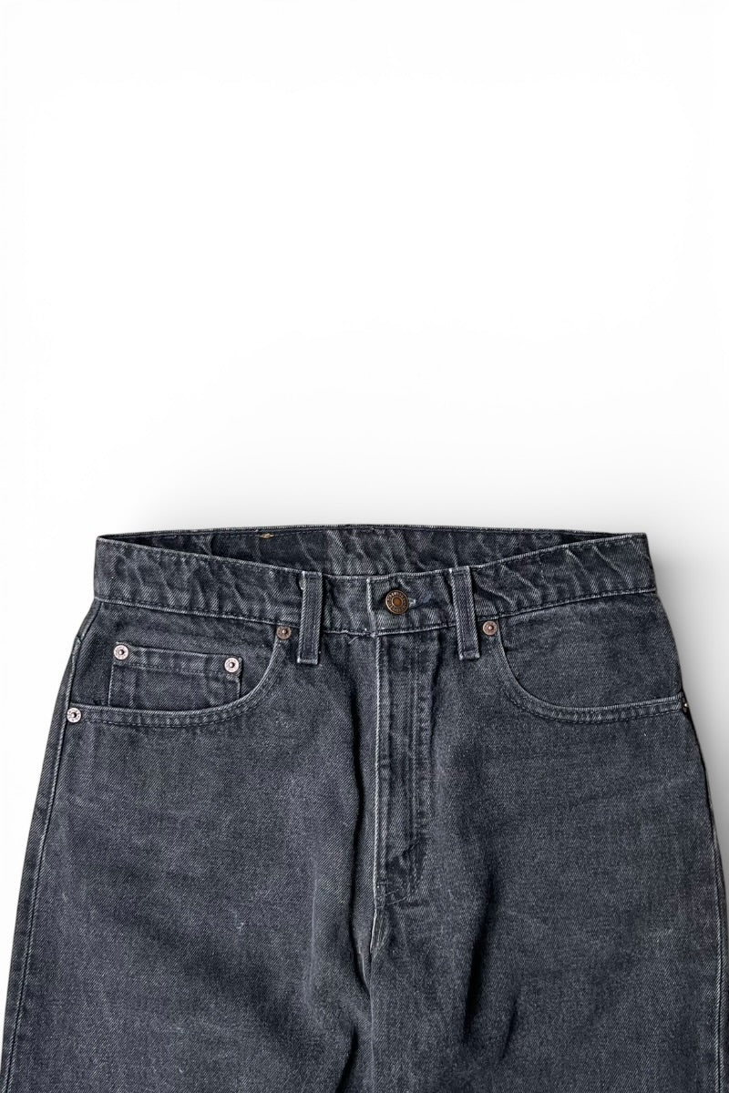 MADE IN USA 94'S 550 DENIM PANTS SULFUR BLACK / BLACK [SIZE: 31 USED]