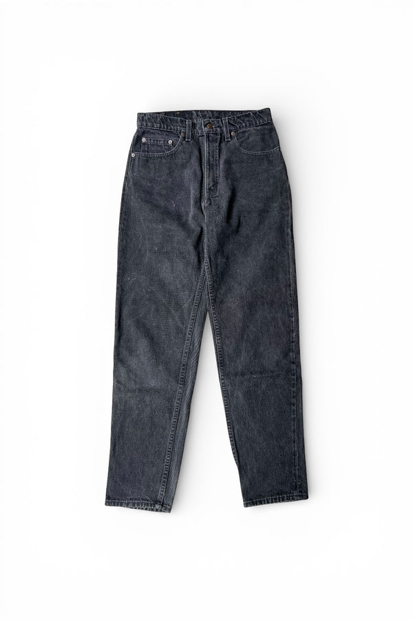 MADE IN USA 94'S 550 DENIM PANTS SULFUR BLACK / BLACK [SIZE: 31 USED]
