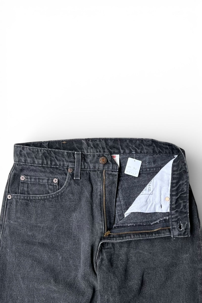 MADE IN USA 94'S 550 DENIM PANTS SULFUR BLACK / BLACK [SIZE: 31 USED]