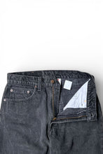 画像をギャラリービューアに読み込む, MADE IN USA 94'S 550 DENIM PANTS SULFUR BLACK / BLACK [SIZE: 31 USED]

