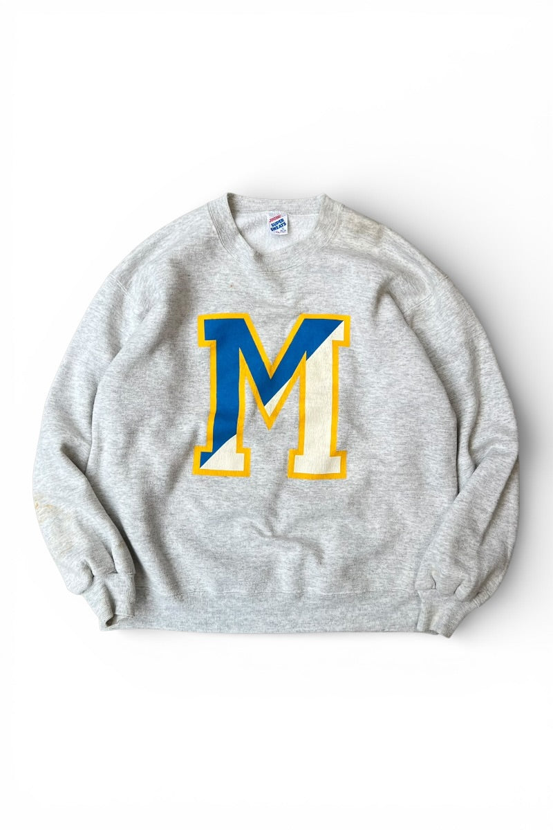 MADE IN USA 90'S SWEATSHIRT / GRAY [SIZE: XL USED]