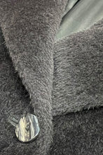 画像をギャラリービューアに読み込む, MADE IN ITALY MOHAIR COAT / BLACK [SIZE: 36 USED]

