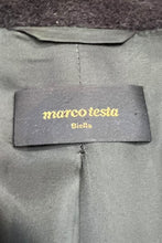 画像をギャラリービューアに読み込む, MADE IN ITALY MOHAIR COAT / BLACK [SIZE: 36 USED]
