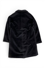 画像をギャラリービューアに読み込む, MADE IN ITALY MOHAIR COAT / BLACK [SIZE: 36 USED]
