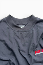 画像をギャラリービューアに読み込む, MADE IN MEXICO 90'S V-NECK PULLOVER NYLON JACKET / BLACK [SIZE: XL USED]

