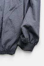 画像をギャラリービューアに読み込む, MADE IN MEXICO 90'S V-NECK PULLOVER NYLON JACKET / BLACK [SIZE: XL USED]
