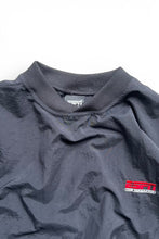 画像をギャラリービューアに読み込む, MADE IN MEXICO 90'S V-NECK PULLOVER NYLON JACKET / BLACK [SIZE: XL USED]
