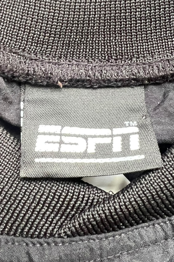 MADE IN MEXICO 90'S V-NECK PULLOVER NYLON JACKET / BLACK [SIZE: XL USED]