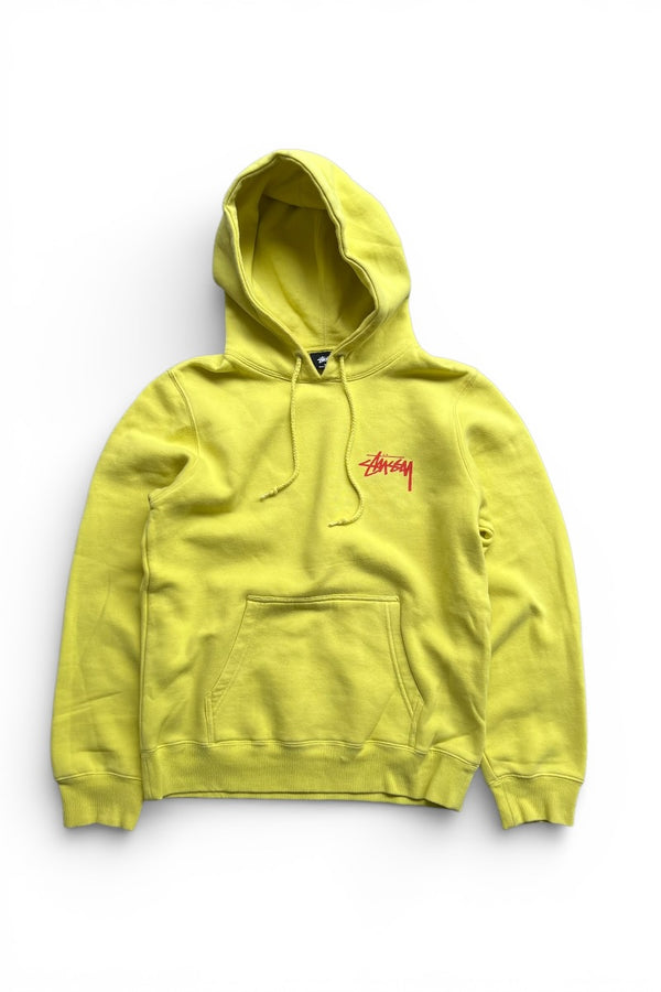 20'S MAXIMUM RESPECT SWEAT HOODIE / YELLOW [SIZE: S USED]