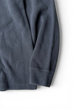 画像をギャラリービューアに読み込む, 90'S HALF ZIP COTTON KNIT SWEATER / BLACK [SIZE: L USED]
