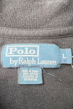 画像をギャラリービューアに読み込む, 90'S HALF ZIP COTTON KNIT SWEATER / BLACK [SIZE: L USED]
