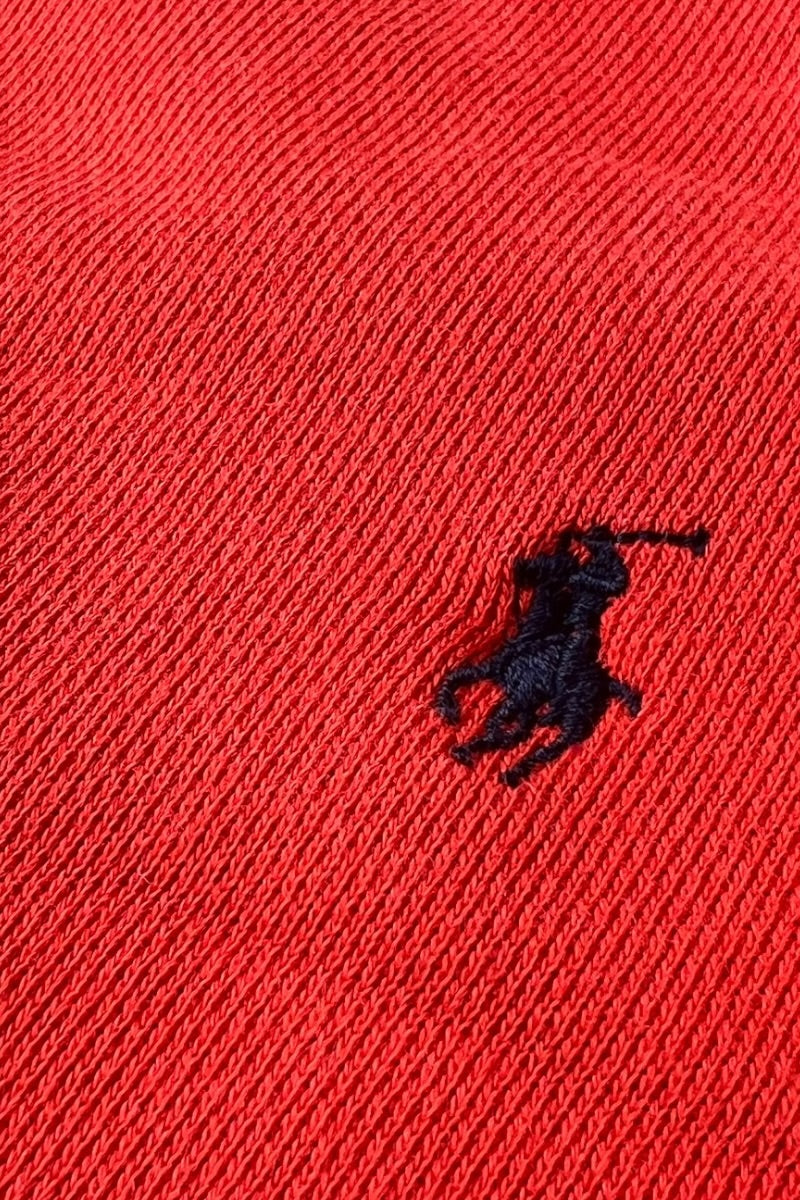 90s ONE POINT SWEATSHIRT / ORANGE [SIZE: L USED]
