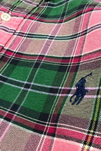 画像をギャラリービューアに読み込む, 90'S L/S BD CUSTOM FIT CHECK SHIRT / PINK [SIZE: L USED]
