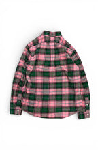 画像をギャラリービューアに読み込む, 90'S L/S BD CUSTOM FIT CHECK SHIRT / PINK [SIZE: L USED]
