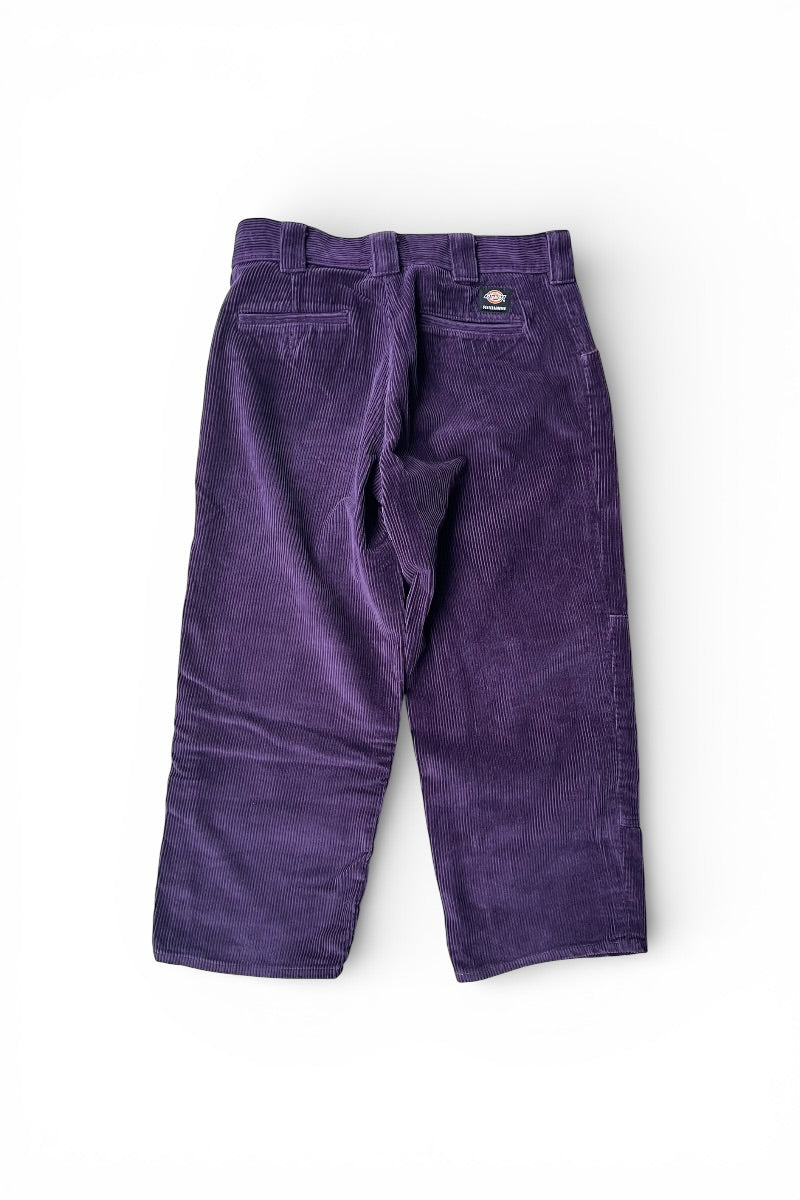 SKATEBOARDING LOOSE FIT CORDUROY PANTS / PURPLE [SIZE: W31 USED]