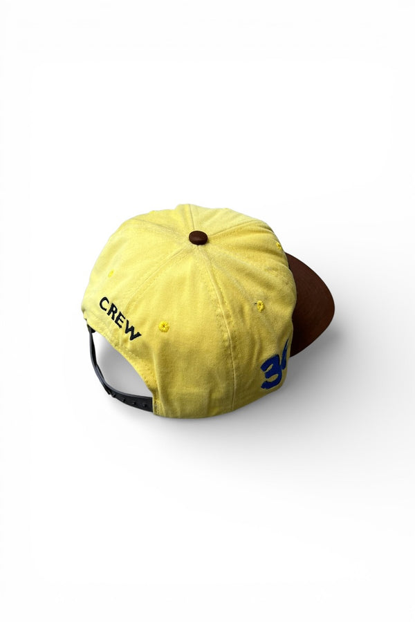 MADE IN USA 90'S M&M'S RACING TEAM CAP / YELLOW [SIZE: ONE SIZE USED]