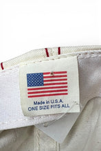 画像をギャラリービューアに読み込む, MADE IN USA 80'S 6 PANEL CAP / WHITE [SIZE: ONE SIZE USED]
