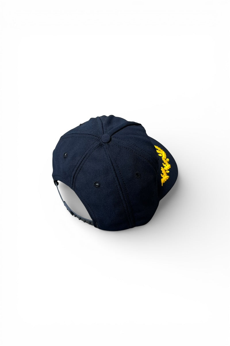 MADE IN USA 80'S USS MICHIGAN SSBN 727 CAP / NAVY [SIZE: ONE SIZE USED]