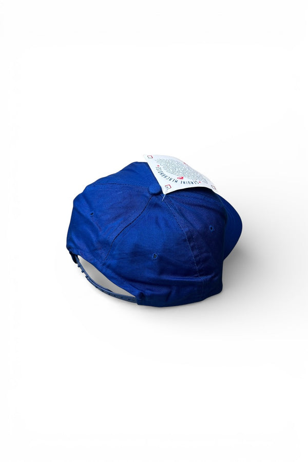 90'S NY METS 6 PANEL CAP / BLUE [SIZE: ONE SIZE DEADSTOCK/NOS]