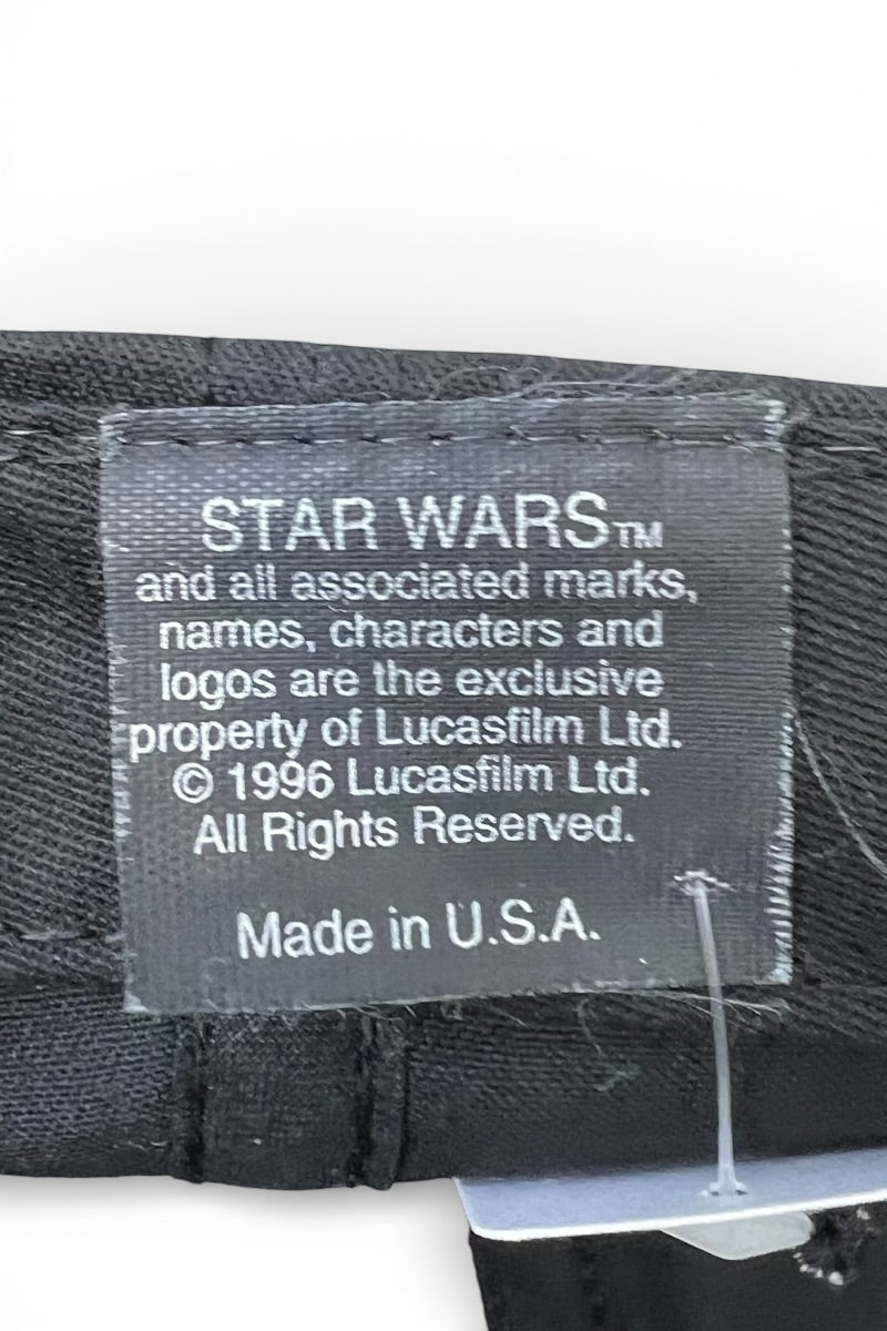MADE IN USA 96'S STAR WARS MOVIE CAP / BLACK [SIZE: ONE SIZE USED]