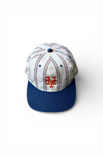 画像をギャラリービューアに読み込む, 90'S NY METS PIN STRIPE 6 PANEL CAP / WHITE [SIZE: ONE SIZE USED]
