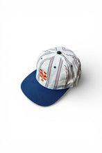 画像をギャラリービューアに読み込む, 90'S NY METS PIN STRIPE 6 PANEL CAP / WHITE [SIZE: ONE SIZE USED]
