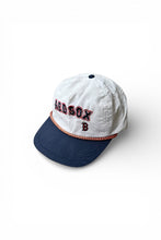 画像をギャラリービューアに読み込む, 80-90'S MLB RED SOX 6 PANEL CAP / WHITE [SIZE: ONE SIZE USED]
