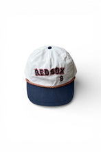 画像をギャラリービューアに読み込む, 80-90'S MLB RED SOX 6 PANEL CAP / WHITE [SIZE: ONE SIZE USED]
