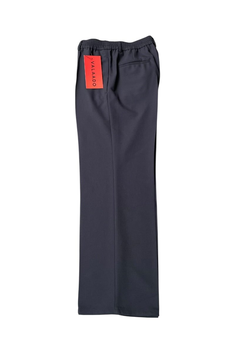 REL WOOL POLYESTER TWILL / CHARCOAL
