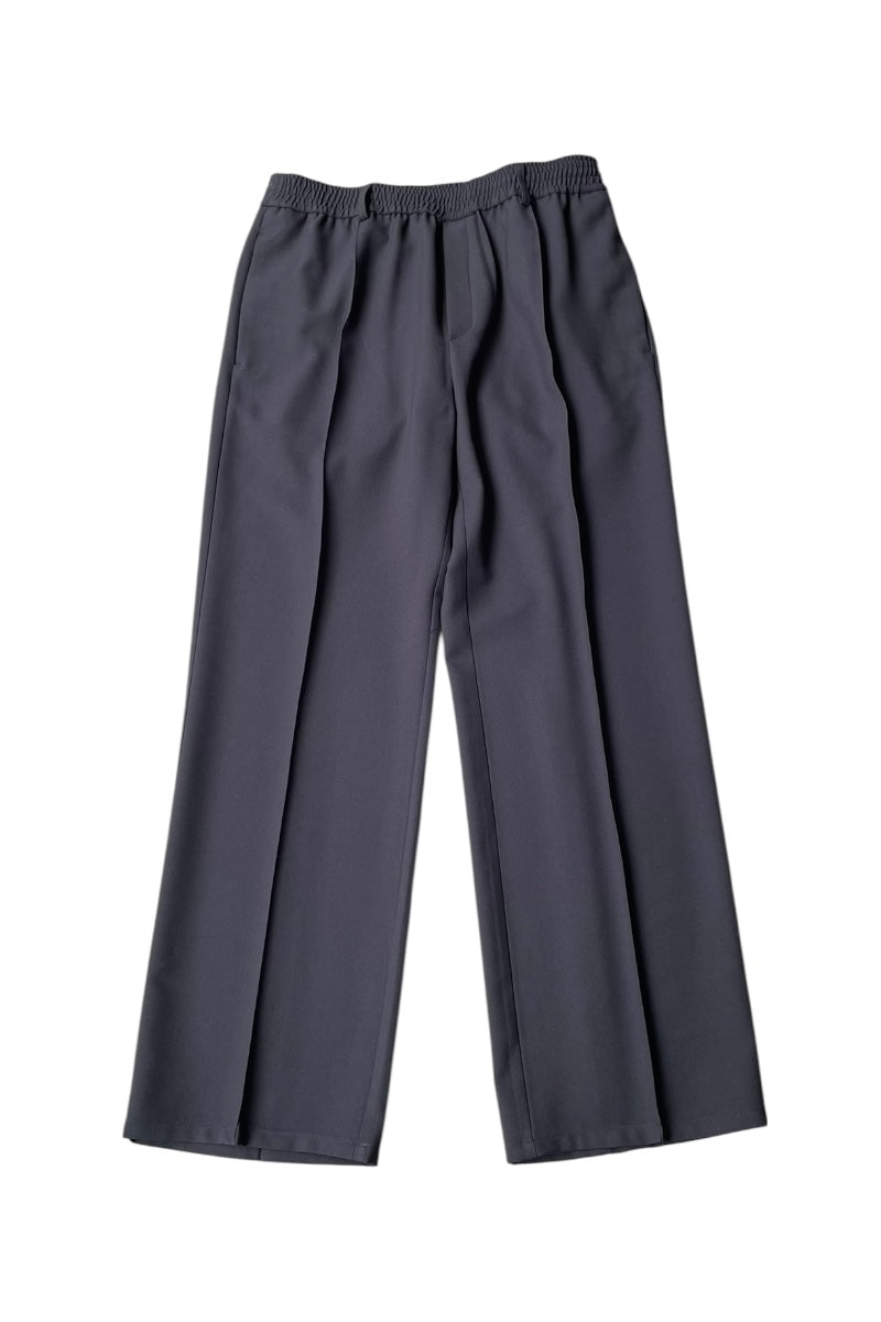REL WOOL POLYESTER TWILL / CHARCOAL