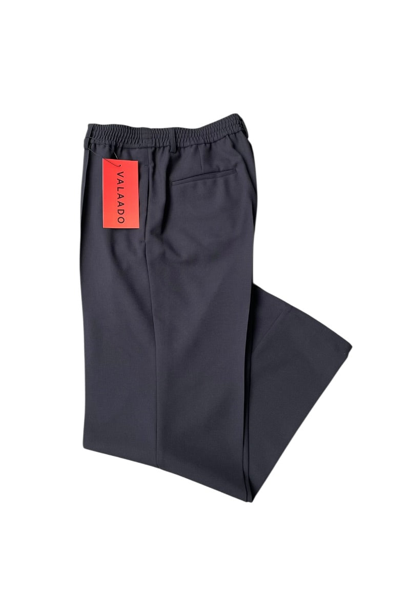 REL WOOL POLYESTER TWILL / CHARCOAL