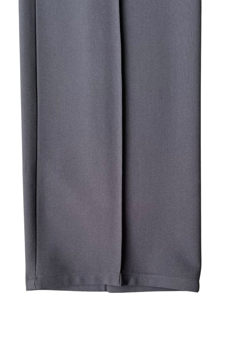 REL WOOL POLYESTER TWILL / CHARCOAL