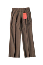 画像をギャラリービューアに読み込む, TEN WOOL POLYESTER TWILL / BROWN
