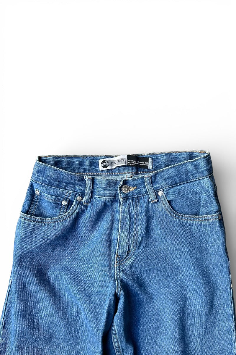 SILVER TAB STAY LOOSE DENIM PANTS / INDIGO [SIZE: 28 USED]