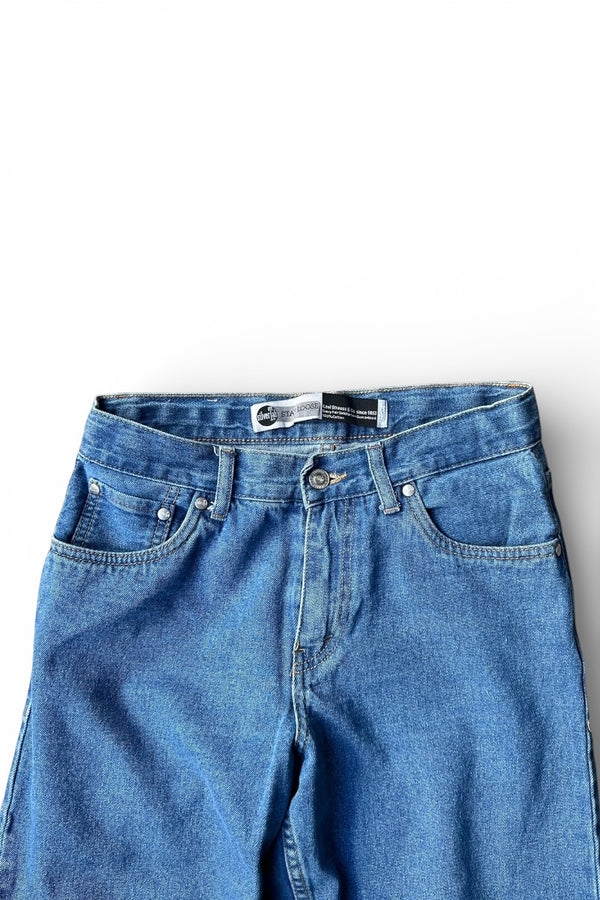 SILVER TAB STAY LOOSE DENIM PANTS / INDIGO [SIZE: 28 USED]